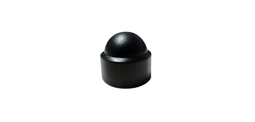 Bolt cap for M12 nuts and bolts - front view 