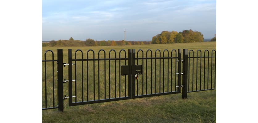 EnviroRail Bow Top Double Leaf Gate Kit 0.9m x 2.0m