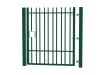 2.0m High x 1.5m Wide EnviroRail® Vertical Bar Single Leaf Gate Kit in Green