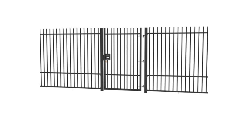 EnviroRail® Vertical Bar Single Leaf Gate Kit 2.0m x 1.5m