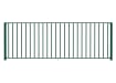 1.0m High EnviroRail® Flat Top Railing Bay in Green