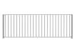 1.8m High EnviroRail® Flat Top Railing Bay in Grey