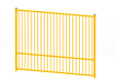 2.0m High EnviroRail® Flat Top Railing Bay in Yellow
