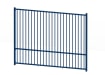 2.0m High EnviroRail® Flat Top Railing Bay in Blue