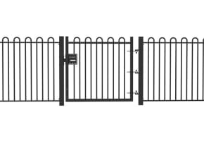 1.2m High x 1.5m Wide EnviroRail® Play Sec Railing Single Leaf Gate Kit