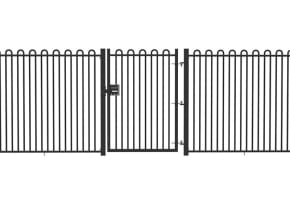 1.5m High x 2.5m Wide EnviroRail® Play Sec Railing Single Leaf Gate Kit