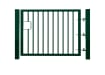 Green EnviroRail® Flat Top Single Leaf Gate Kit
