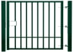 Green EnviroRail® Flat Top Single Leaf Gate Kit