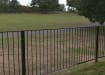 Standard Flat Top Railings installed alongside a path 