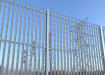 PaliFence® system installed round electric pylons