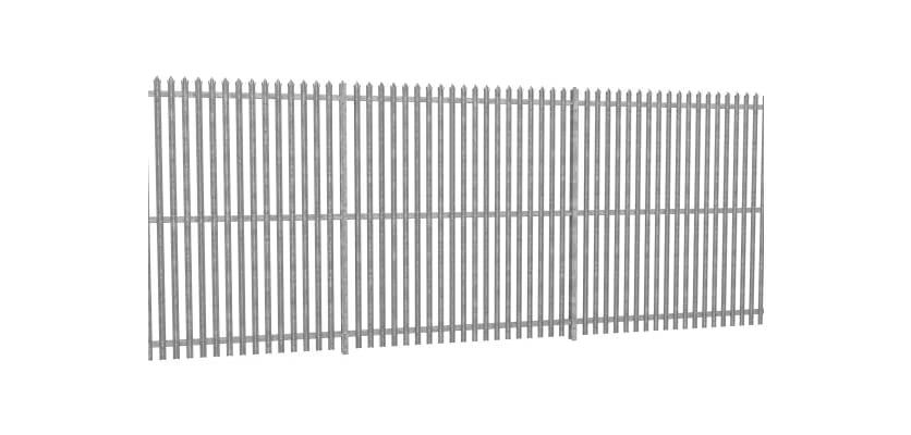 A run of PaliFence® LPS 1175 SR1 (A1) Palisade Security Fencing 
