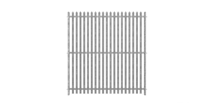 Galvanised PaliFence® LPS 1175 SR1 (A1) Palisade Security Fencing panel