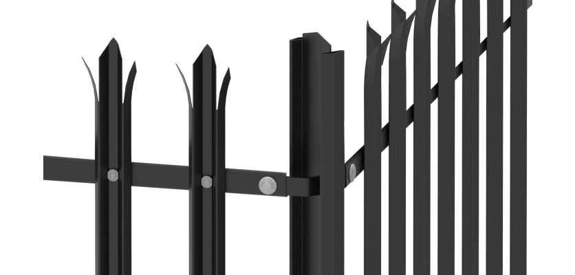 PaliFence LPS 1175 SR1 Corner Fishplate Kit