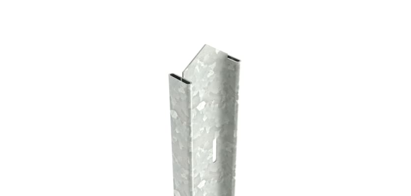  1.8m High Palifence Security End Post Kit