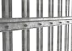 Close up of the rails and bolts of the PaliFence® Palisade Gate 