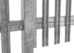 Close up of the bottom of the PaliFence® Palisade Gate