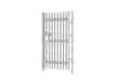 PaliFence® LPS 1175 (A1) 1.8m High Palisade Security Single Leaf Gate with Galvanised Finish