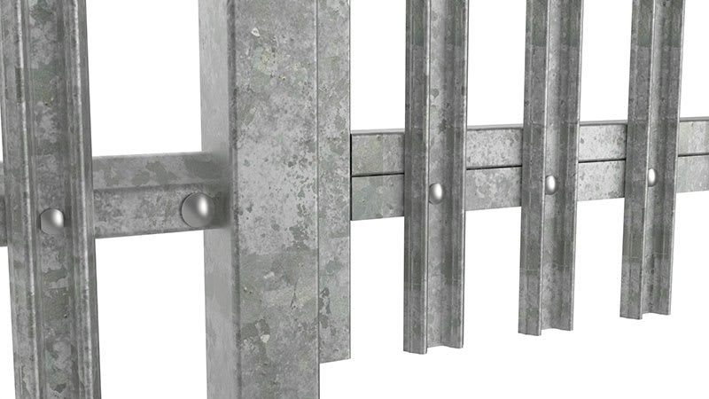 PaliFence® SR1(A1) 2.4m High Palisade Security Single Gate | First