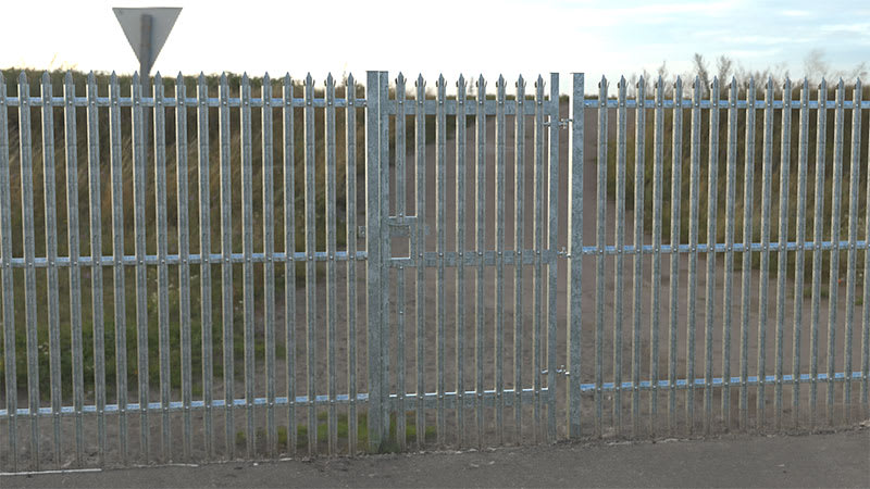 PaliFence® SR1(A1) 2.4m High Palisade Security Single Gate | First