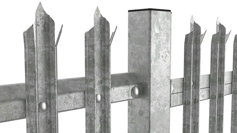 PaliFence® SR1(A1) 2.4m High Palisade Security Single Gate | First