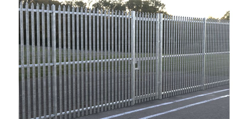 PaliFence® Palisade Security Single Leaf Gate Securing private land