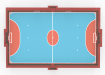 Durable MUGAPlay® Secure 35 Rebound MUGA Kit with aerial view