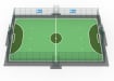 MUGAPlay® Secure 38 Rebound MUGA Kit from above