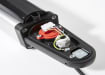 Showing the internal components of the swing gate operator 