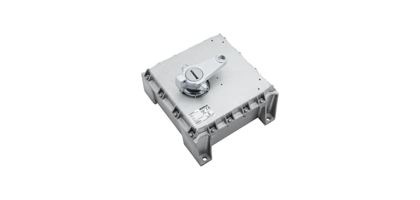 Top view of the DU.350NGE Underground Swing Gate Operator 