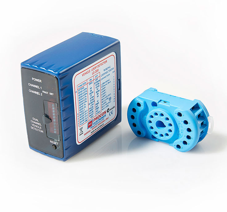 16 unit JUTAI LD-100 1 channel loop detectors deliver to Thailand