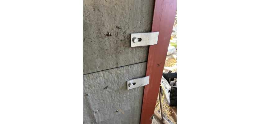 Close up of Bolts