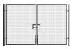 Black Building Site Gate Kit