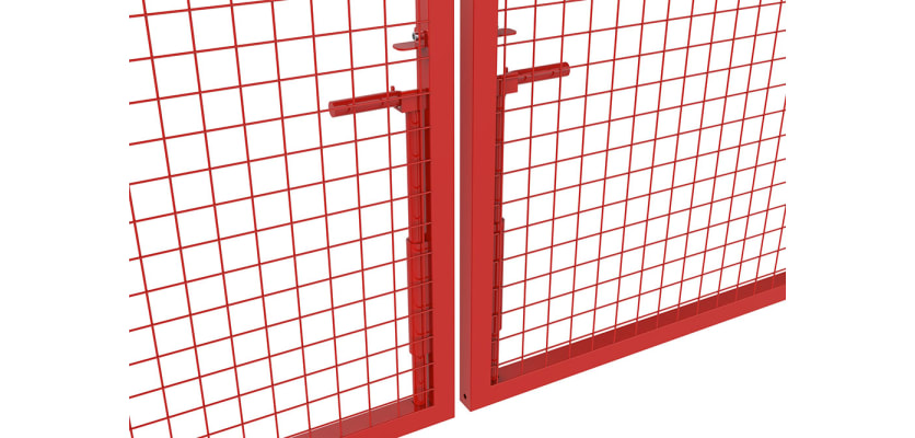 Red Site Gate Drop Bolts 