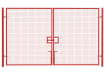Red Building Site Gate Kit