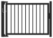 Black PlaySecure® 1.0m x 1.2m Wide Single Railing Gate Kit
