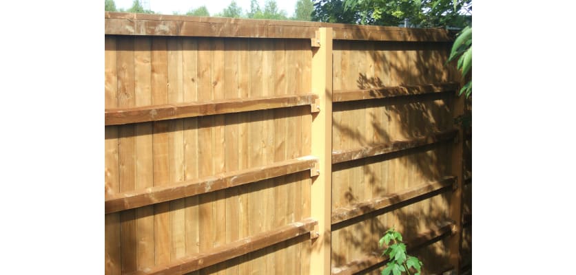 Close up of EchoReflect Reflective Acoustic Fencing Kit 