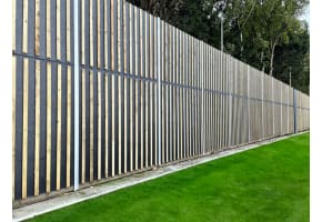 3.5m High EchoAbsorb Absorbent Acoustic Fencing Kit