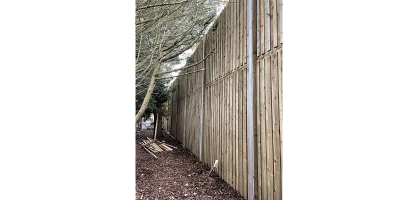 EchoAbsorb Absorbent Acoustic Fencing Kit