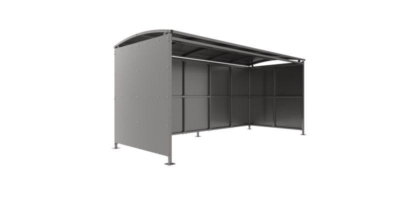 Badby Open Fronted Shelter - 5.0m wide 