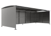 Badby Open Fronted Shelter - 5.0m wide 