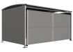 3.0m Badby Shelter with Clad Door 