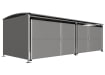 5.0m Badby Shelter - Clad Door