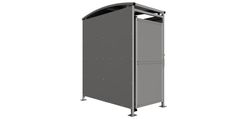 Badby Shelter with Door 1.0m Wide