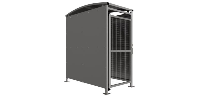 Badby Shelter with mesh door - 1.0m 