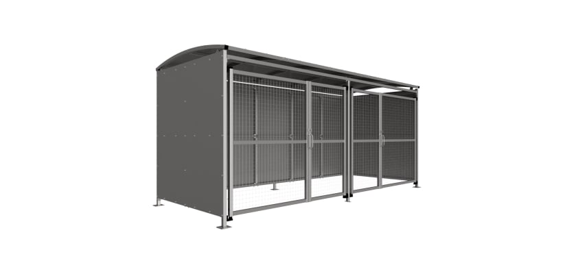 Badby Shelter with Mesh Door - 5.0m 