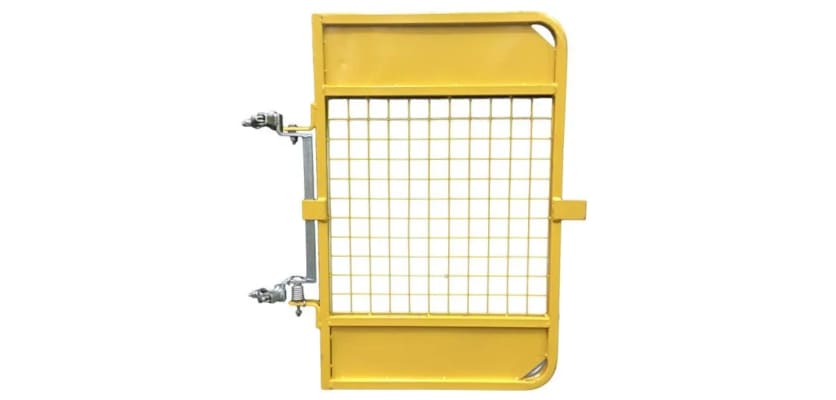 Ladder Swing gate With Yellow Finish