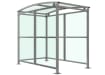 Open Fronted Badby Shelter with PETG Sheets - 1.0m Wide 