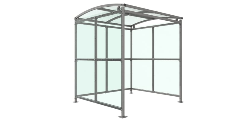 2.0m Wide Badby Shelter - Open Fronted 