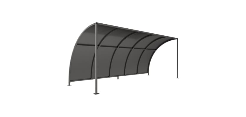 5.0m wide Leyton Outdoor Shelter 