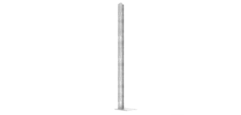 PaliFence® LPS 1175 SR1 (A1) Palisade Security End Post Kit